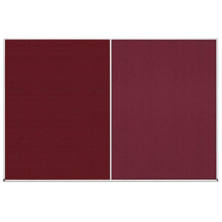 United Visual Products Enclosed Corkboard, 1 Door, 24"x36", 4" Fra UV3408-SATIN-KEYLIME